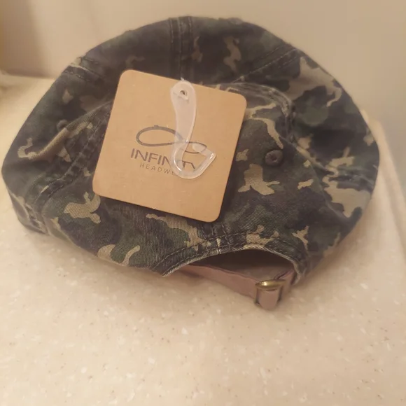 Womens  Camo Wild&Free  Baseball Cap - Green - Picture 2 of 3